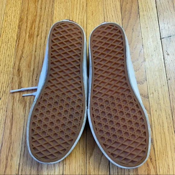 Vans Off The Wall Blue Stripe Size 6.5 Womens Sneakers Shoes Lace up - Picture 9 of 10